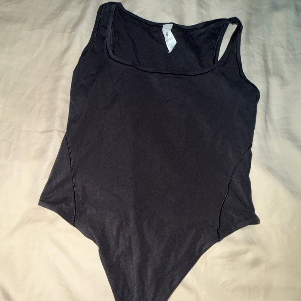 Black lululemon Bodysuit